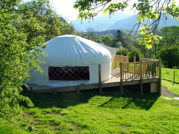 3. yurt in the paddock